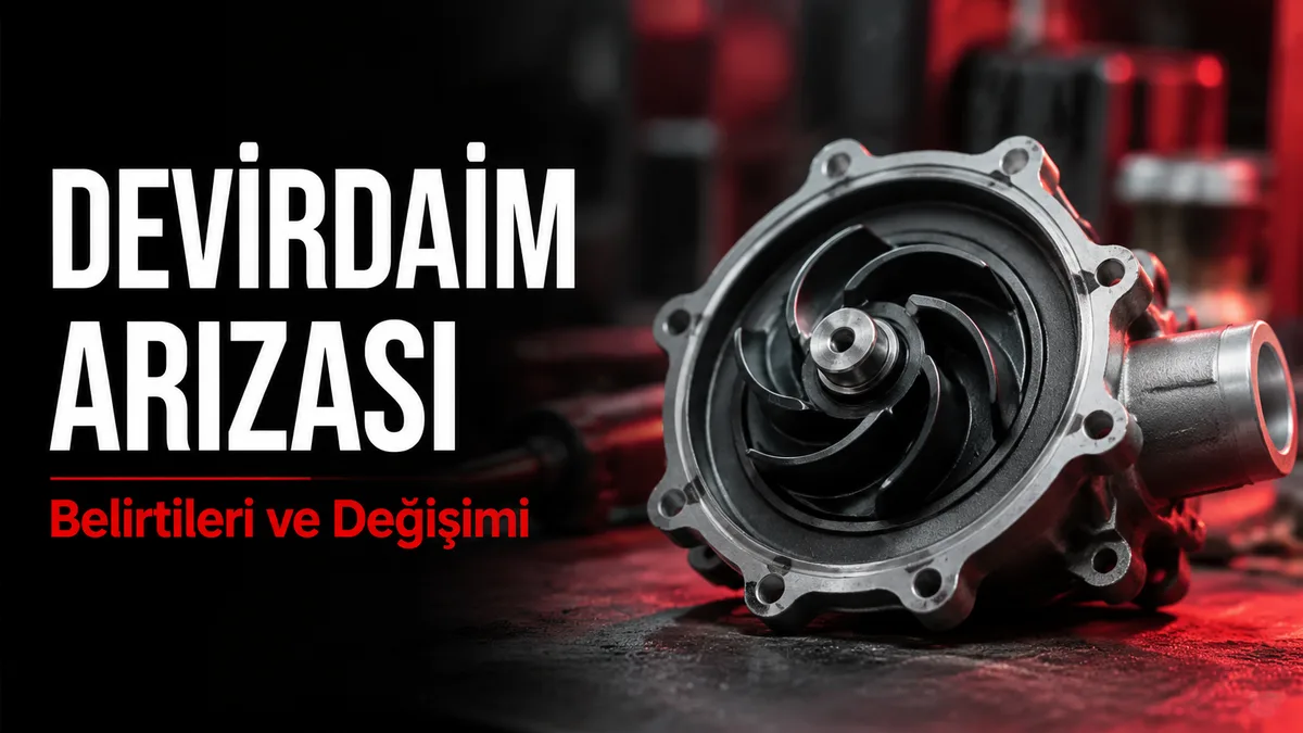 Devirdaim (Su Pompası) Arızası Belirtileri ve Değişimi
