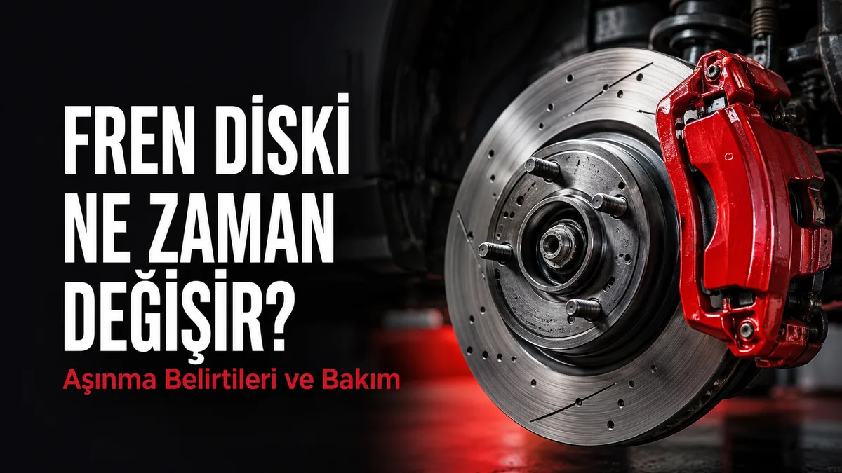 Fren Diski Ne Zaman Değişir? Aşınma Belirtileri ve Bakımı