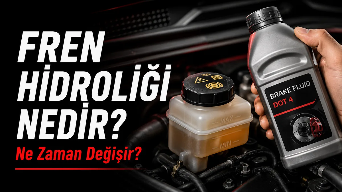 Fren Hidroliği (Fren Yağı) Nedir, Ne Zaman Değişir?