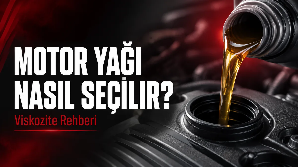 Motor Yağı Nasıl Seçilir? Viskozite ve Doğru Yağ Rehberi